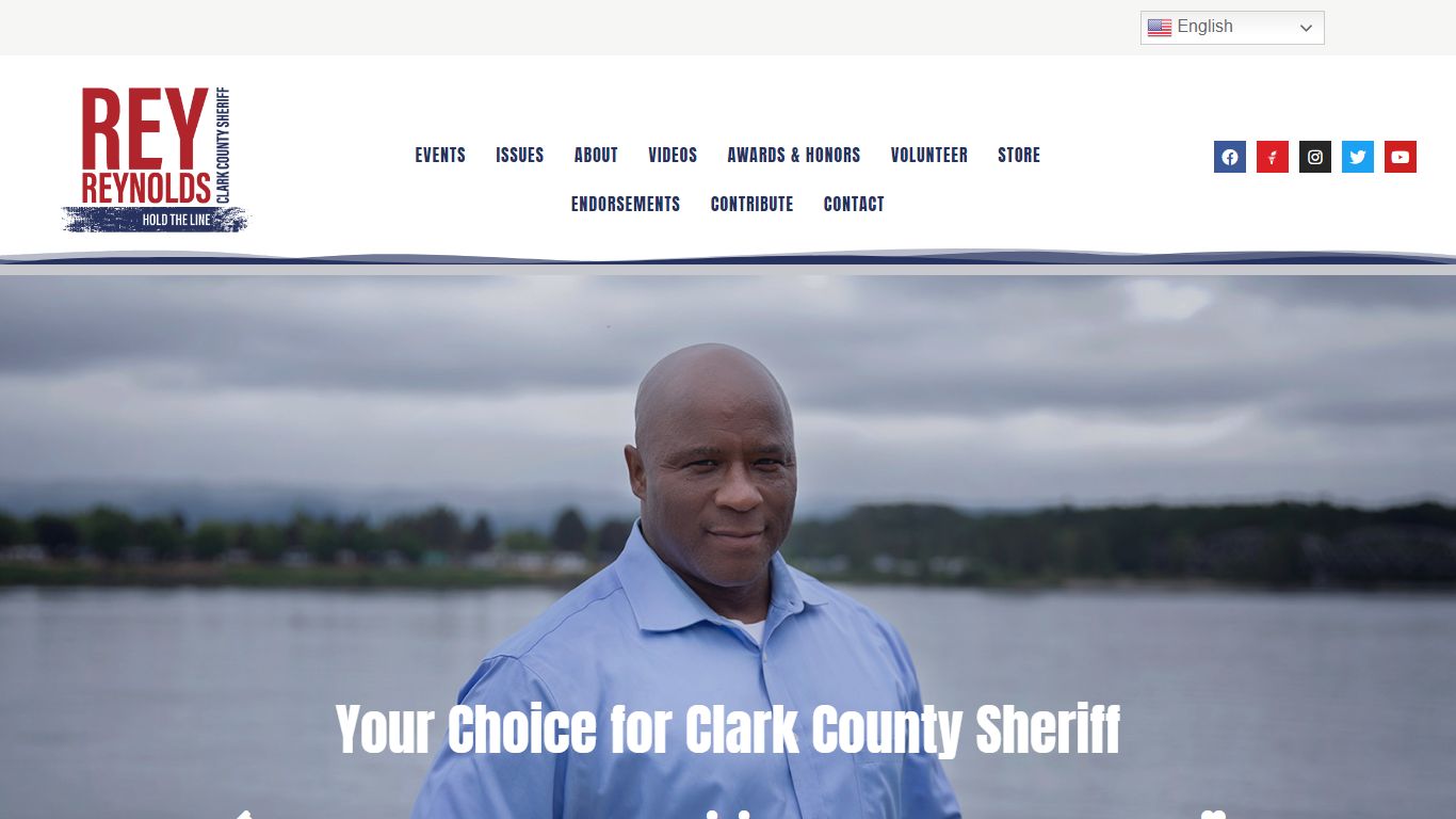 Rey Reynolds – for Clark County Sheriff